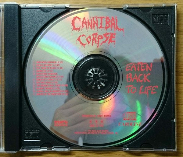 Cannibal Corpse : Eaten Back To Life (Album)