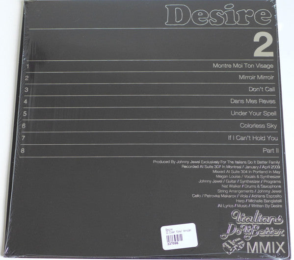 Desire (16) : 2 (LP,Album,Reissue)