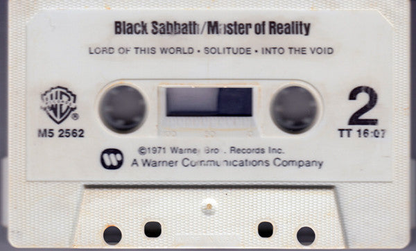 Black Sabbath : Master Of Reality (Album,Reissue)