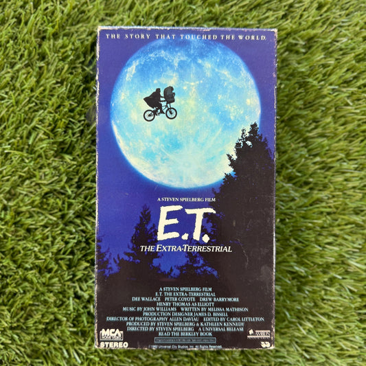 E.T. The Extra-Terrestrial VHS