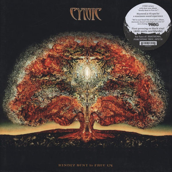 Cynic (2) : Kindly Bent To Free Us (12",45 RPM,Album,Limited Edition)