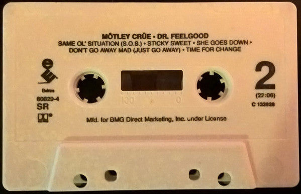 Mötley Crüe : Dr. Feelgood (Album,Club Edition)