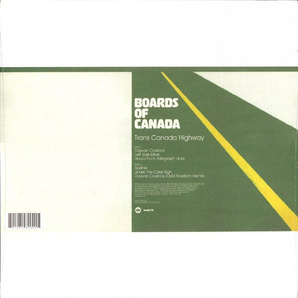 Boards Of Canada : Trans Canada Highway (12",33 ⅓ RPM,EP,Reissue,Repress)