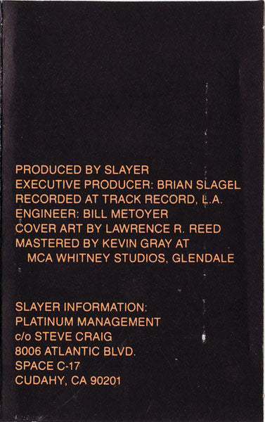 Slayer : Show No Mercy (Album,Reissue)