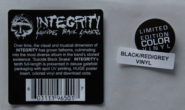 Integrity (2) : Suicide Black Snake (LP,45 RPM,Album)