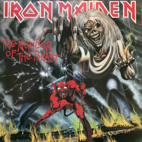 Iron Maiden : The Number Of The Beast (LP,Album,Reissue)