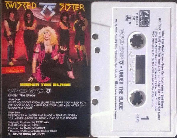 Twisted Sister : Under The Blade (Album,Reissue)