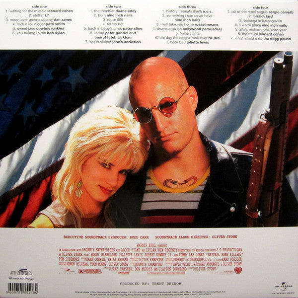 Various : Natural Born Killers: A Soundtrack For An Oliver Stone Film (LP,Compilation,Reissue)