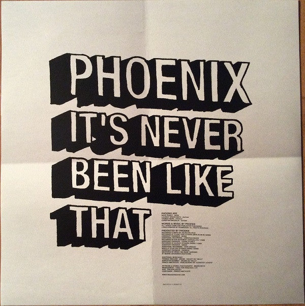 Phoenix : It's Never Been Like That (LP,Album,Reissue)