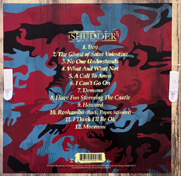 Bayside : Shudder (LP,Album,Reissue,Repress)