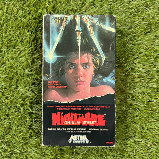 A Nightmare On Elm Street VHS