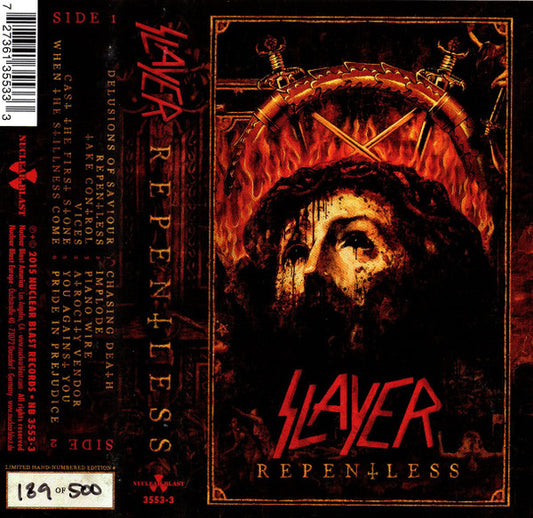 Slayer : Repentless (Album,Limited Edition,Numbered)