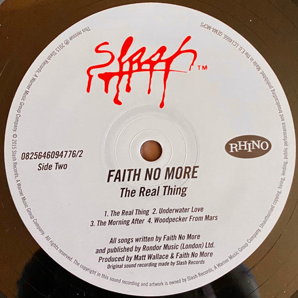 Faith No More : The Real Thing (LP,Album,Reissue)