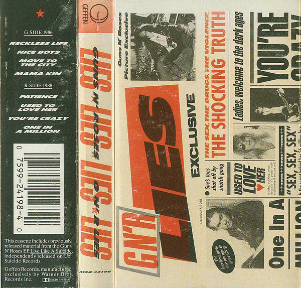 Guns N' Roses : G N' R Lies (Album)