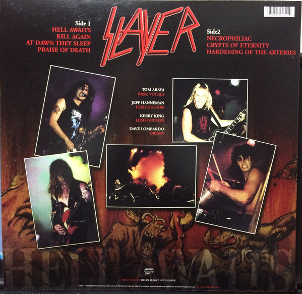 Slayer : Hell Awaits (LP,Album,Reissue)