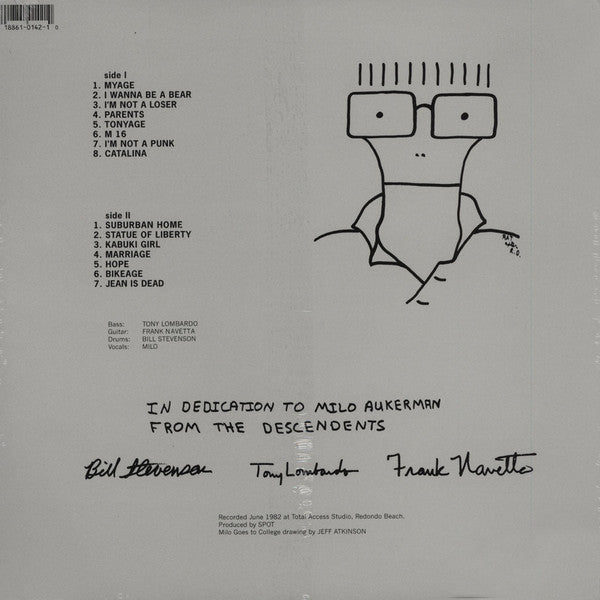 Descendents : Milo Goes To College (LP,Album,Reissue,Remastered)