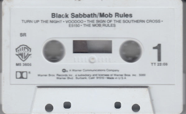 Black Sabbath : Mob Rules (Album)