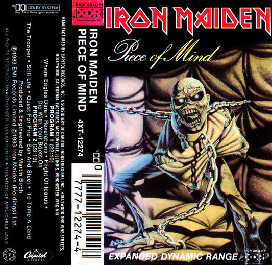 Iron Maiden : Piece Of Mind (Album)