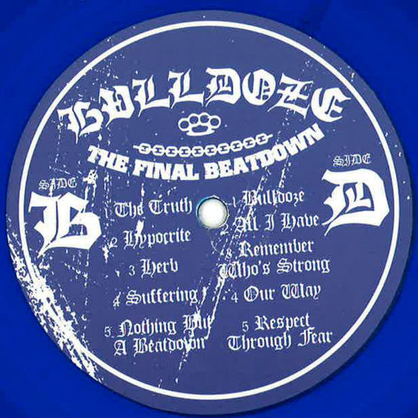 Bulldoze : The Final Beatdown (LP,Compilation,Limited Edition,Numbered)