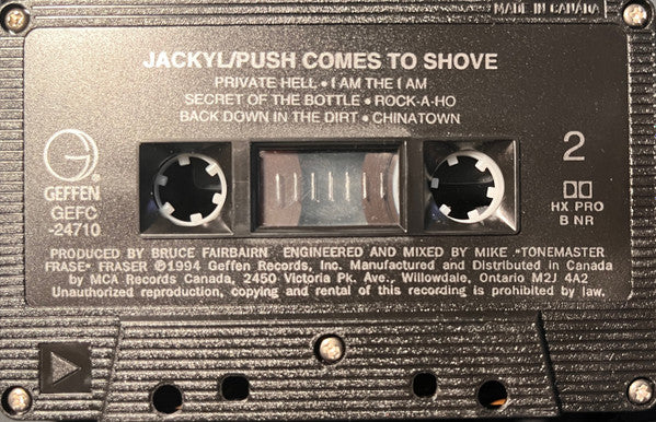 Jackyl : Push Comes To Shove (Album)