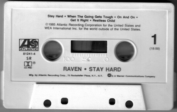 Raven (6) : Stay Hard (Album)