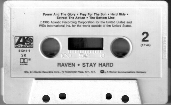 Raven (6) : Stay Hard (Album)