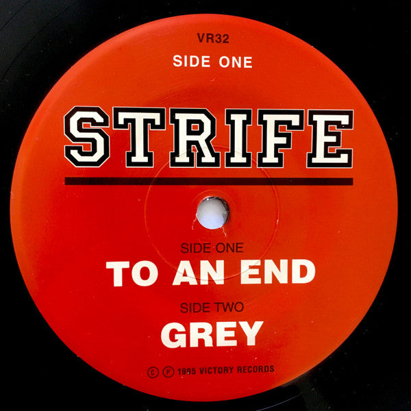 Strife : Grey (7",33 ⅓ RPM,Single)