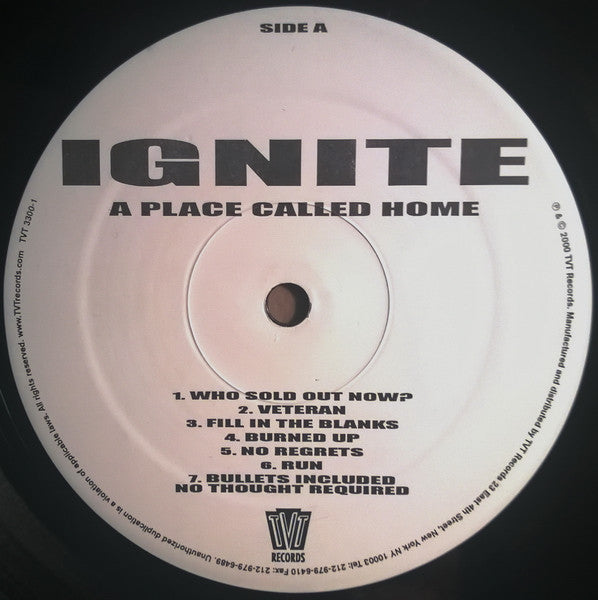 Ignite : A Place Called Home (LP,Album)