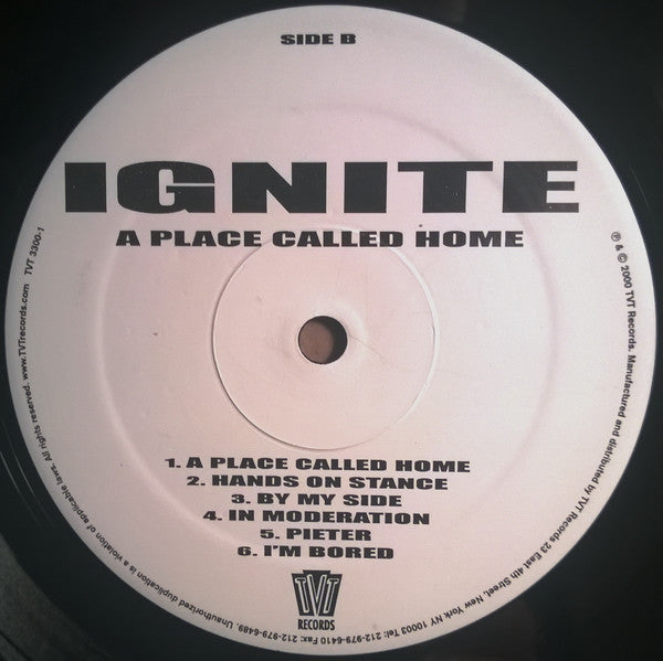 Ignite : A Place Called Home (LP,Album)