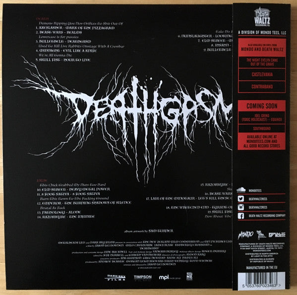 Various : Deathgasm (Original Motion Picture Soundtrack) (Album)