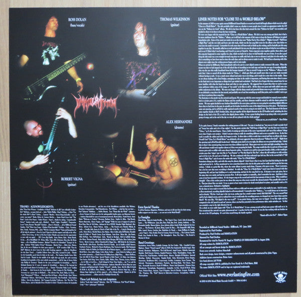 Immolation : Close To A World Below (LP,Album,Reissue,Remastered)