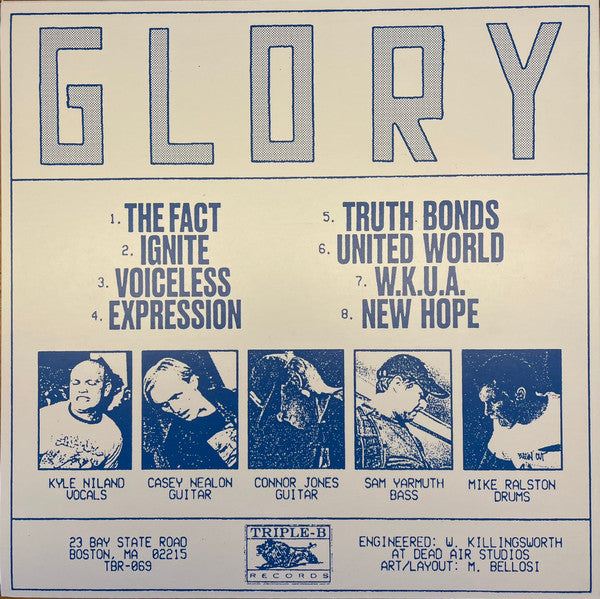 Glory (28) : The 12" (LP,45 RPM,Single Sided,Album)