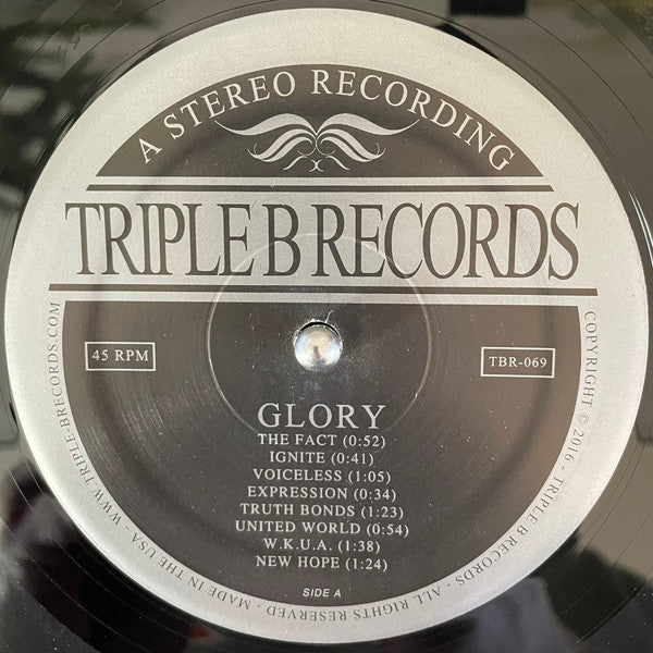 Glory (28) : The 12" (LP,45 RPM,Single Sided,Album)