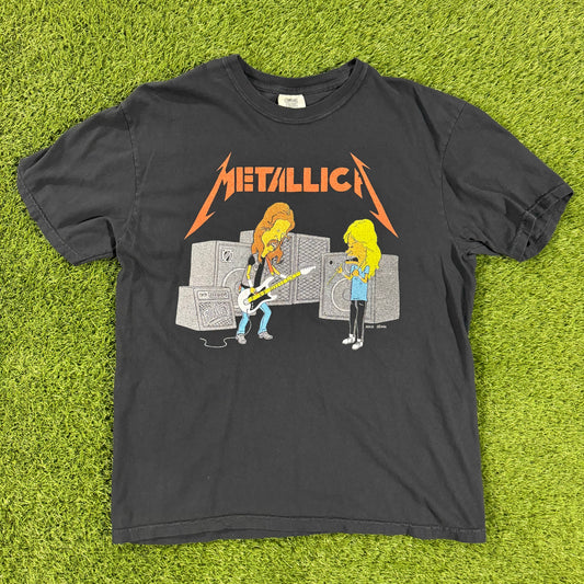 Metallica - Beavis And Butt-Head Bootleg T-Shirt