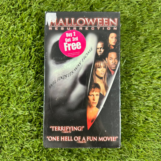 Halloween: Resurrection VHS (SEALED)