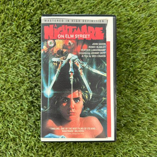 A Nightmare On Elm Street VHS