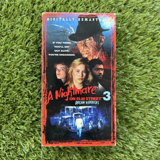 A Nightmare on Elm Street 3: Dream Warriors VHS