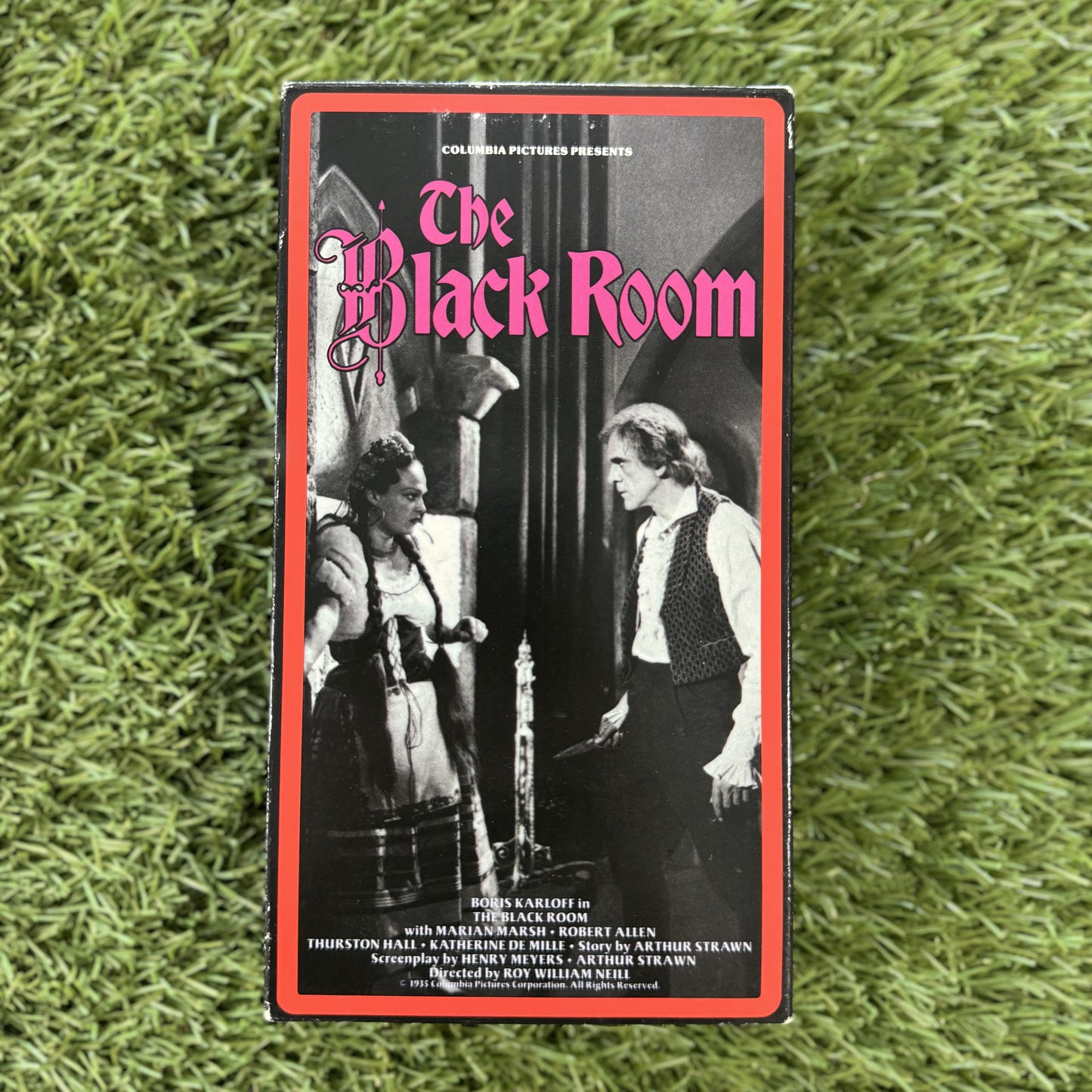 The Black Room VHS