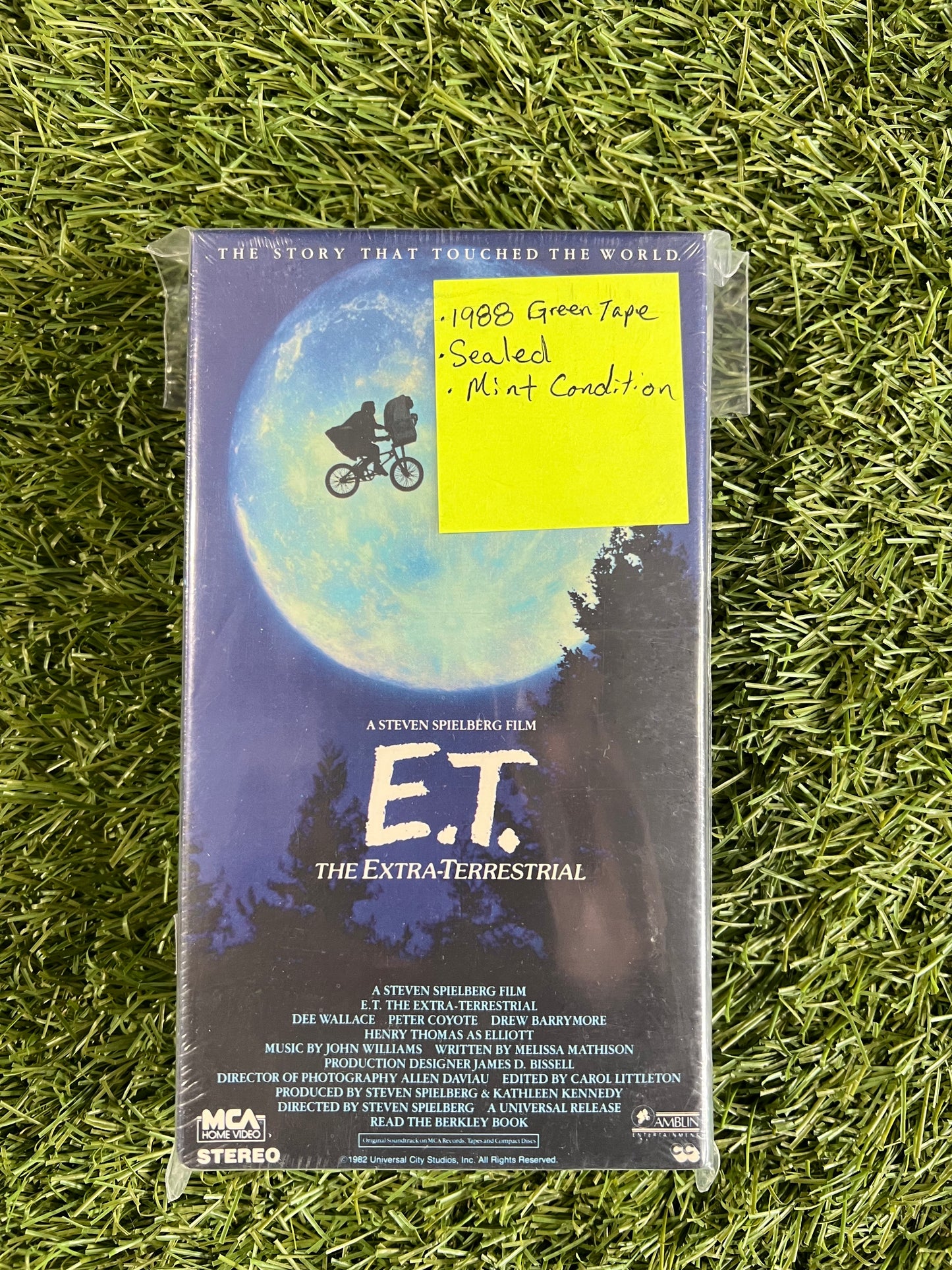 E.T. (SEALED 1988 GREEN TAPE)